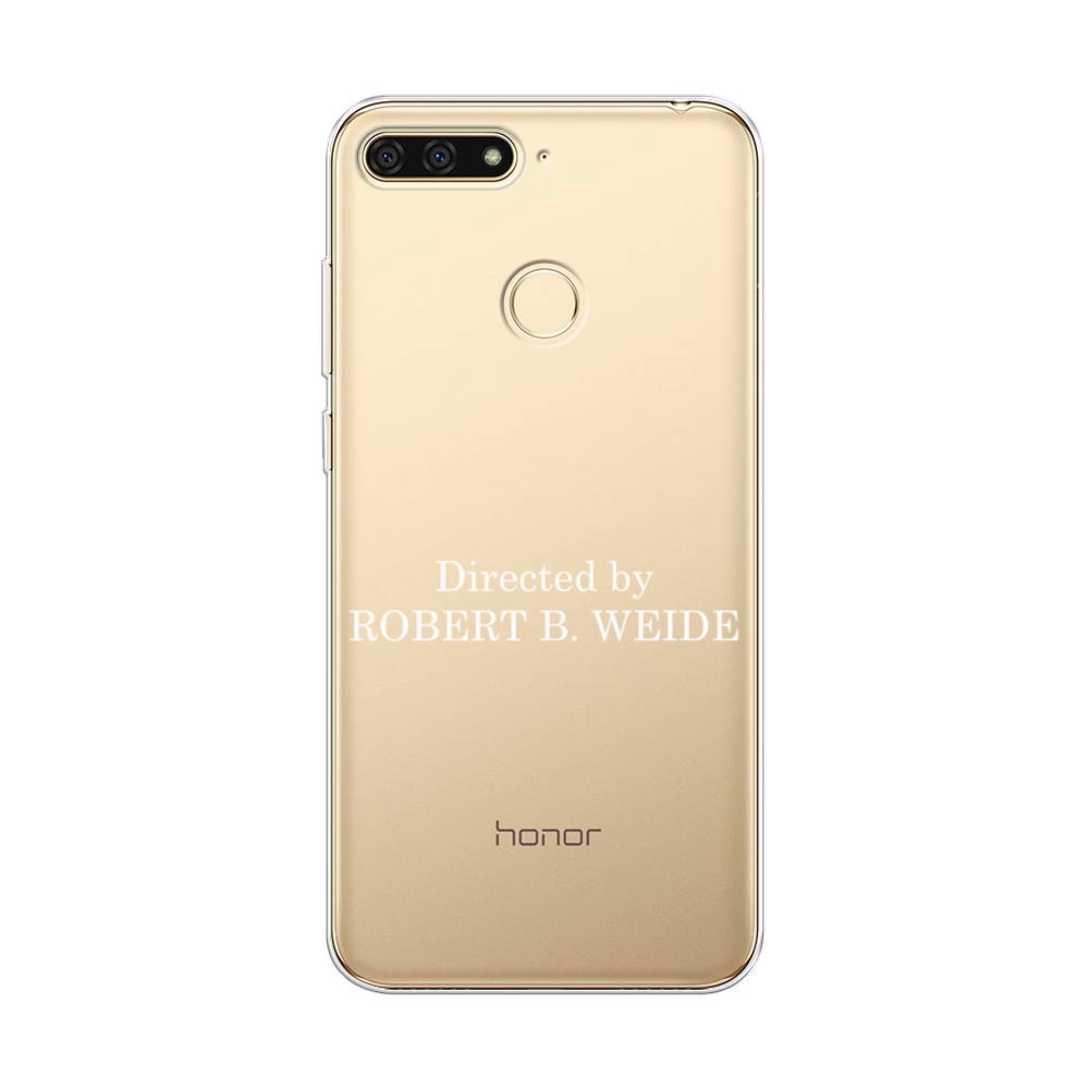 Чехол Awog на Honor 7C "Robert B Weide" 64550-6 прозрачный