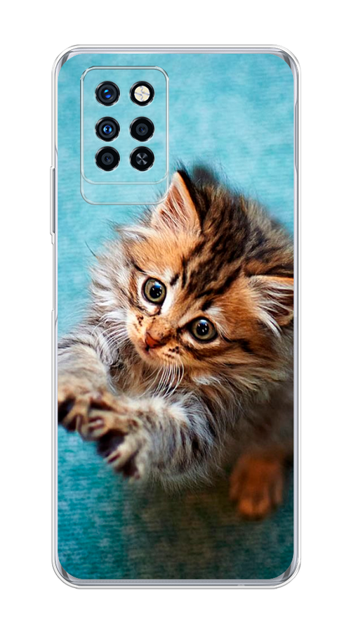

Чехол Awog на Infinix Note 10 Pro "Котенок просит есть", Разноцветный, 3100150-2