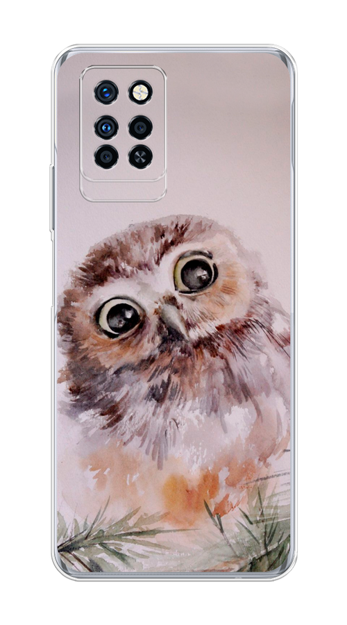

Чехол Awog на Infinix Note 10 Pro "Сова на розовом", Разноцветный, 3100150-1