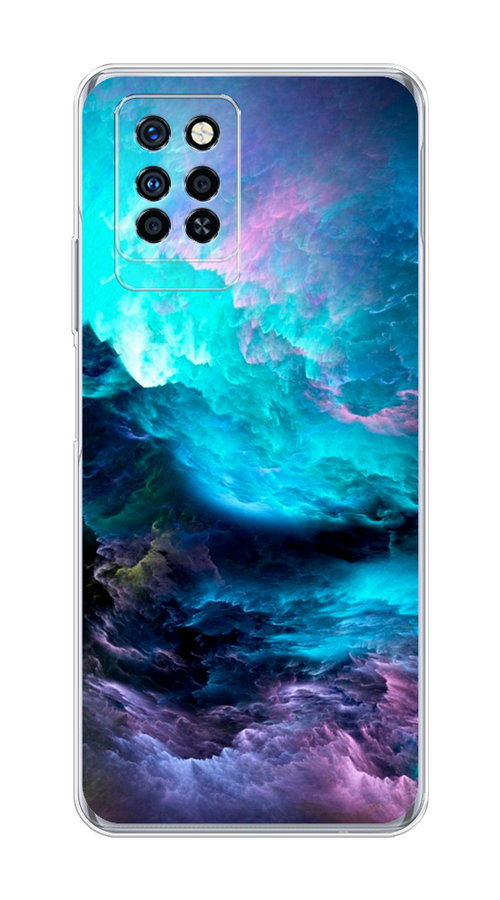 

Чехол Awog на Infinix Note 10 Pro "Бирюзовое небо", Разноцветный, 3100150-4