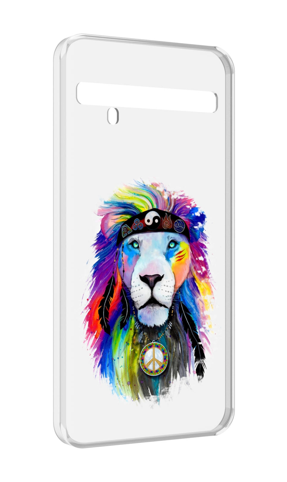 

Чехол MyPads Лев 3 для TCL 10 Pro / TCL 10 + Plus, Прозрачный, Tocco