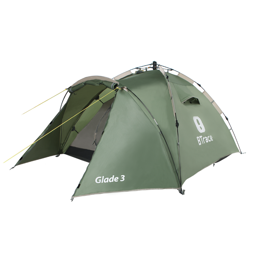 

Палатка быстросборная BTrace Glade 3 Зеленый, Glade 3