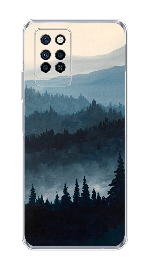 

Чехол Awog на Infinix Note 10 Pro "Туманные горы", Разноцветный, 3100150-4