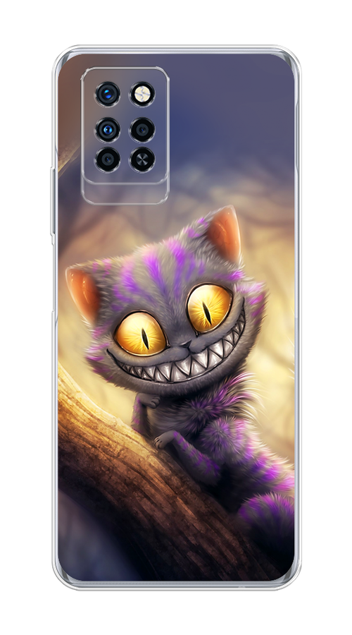 

Чехол Awog на Infinix Note 10 Pro "Cheshire Cat", Разноцветный, 3100150-1