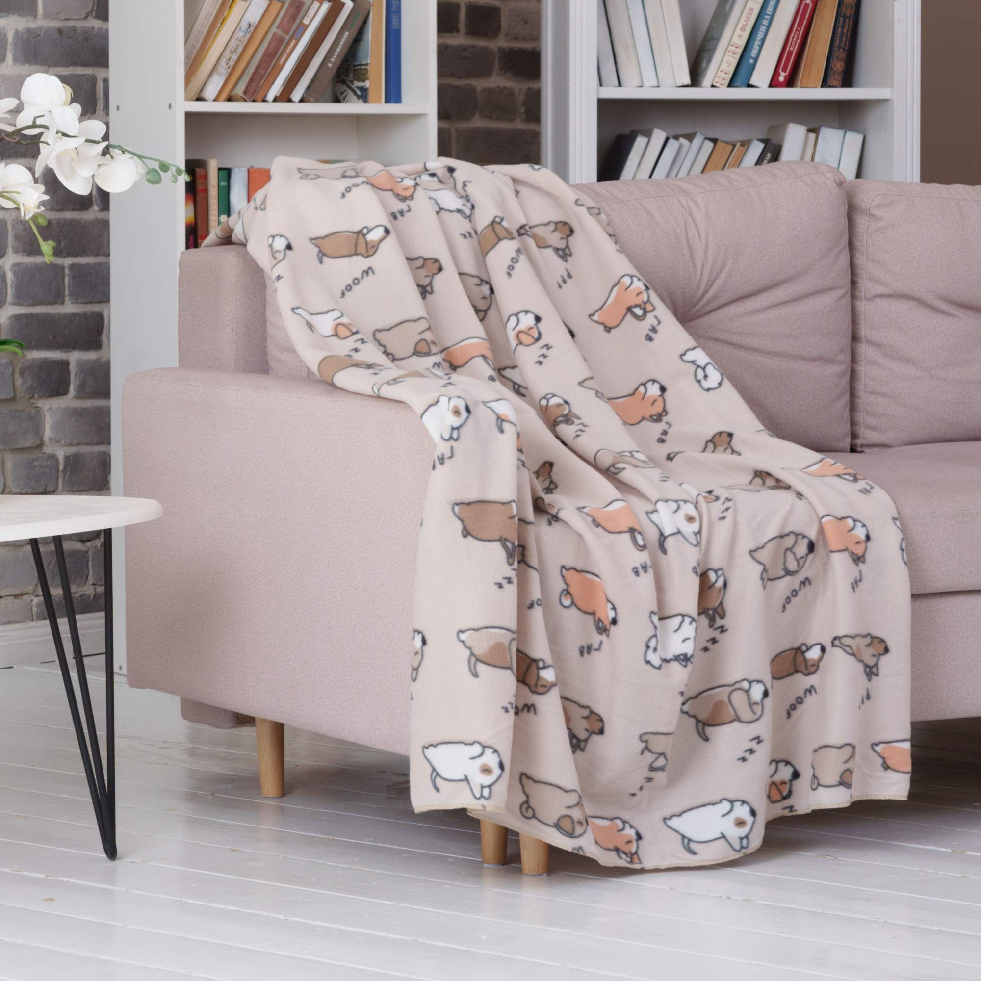 

Плед флис Casa Conforte London Sleepy 130x170, Лондон