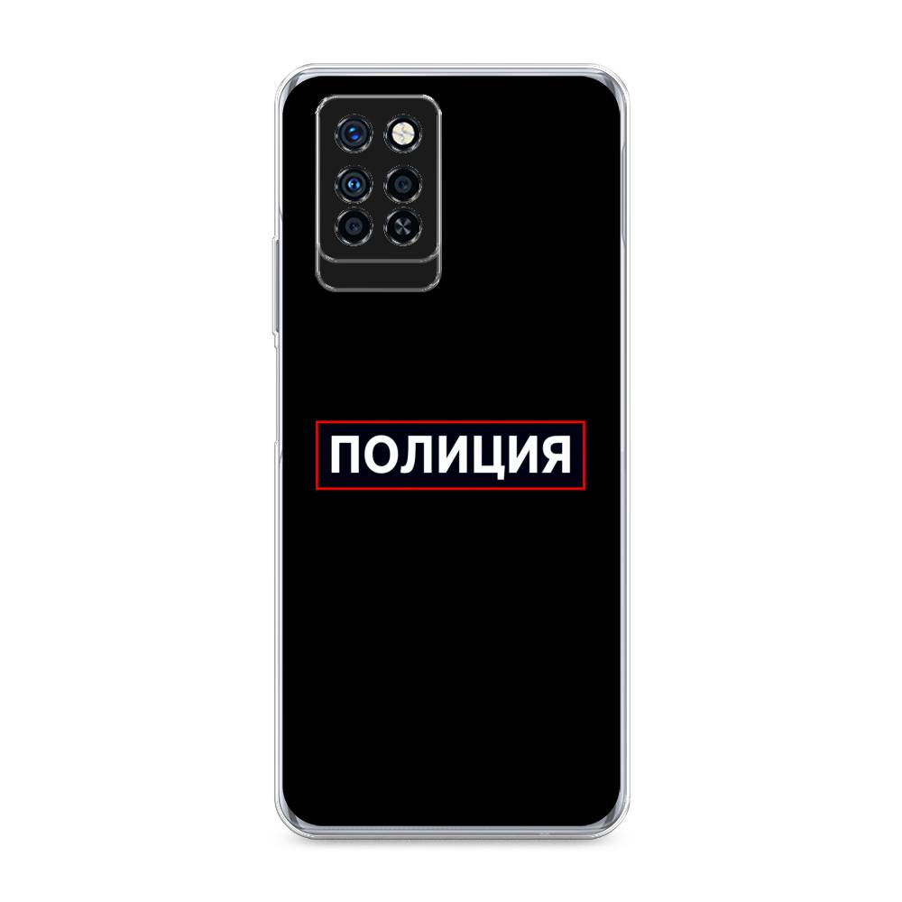 

Чехол Awog на Infinix Note 10 Pro "Police logo", Разноцветный, 3100150-5
