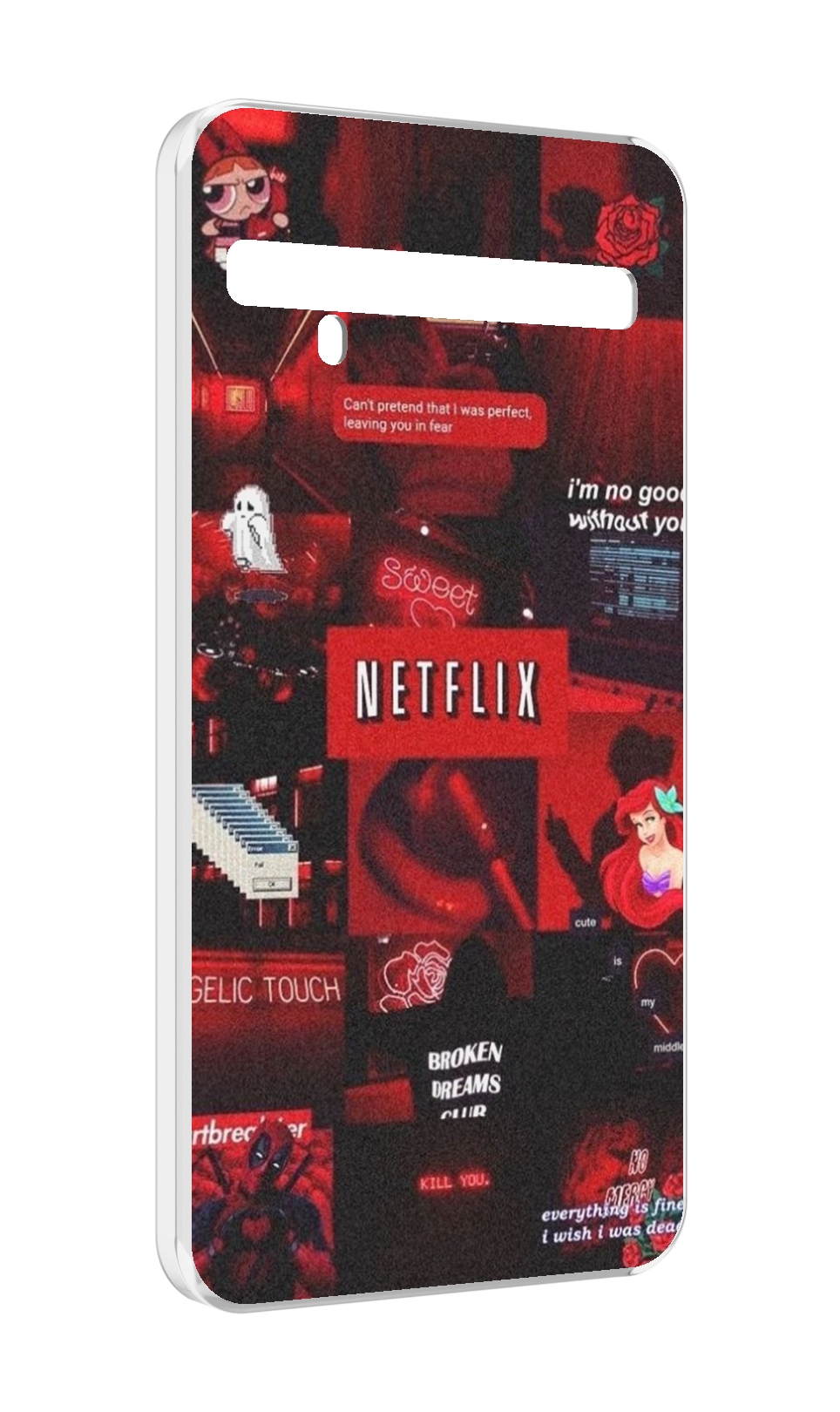 

Чехол MyPads Красные-проекты для TCL 10 Pro / TCL 10 + Plus, Прозрачный, Tocco