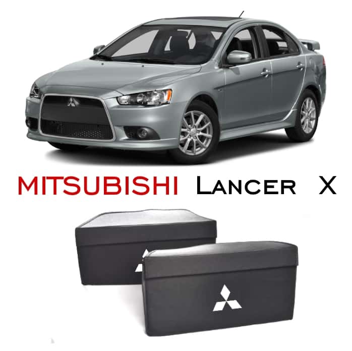 

Органайзер в багажник Автостиль для Mitsubishi Lancer 2007 2010 X Комплект, Черный