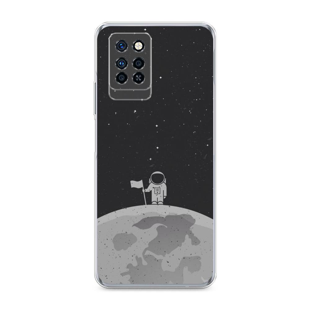 

Чехол Awog на Infinix Note 10 Pro "Первый на Луне", Разноцветный, 3100150-4