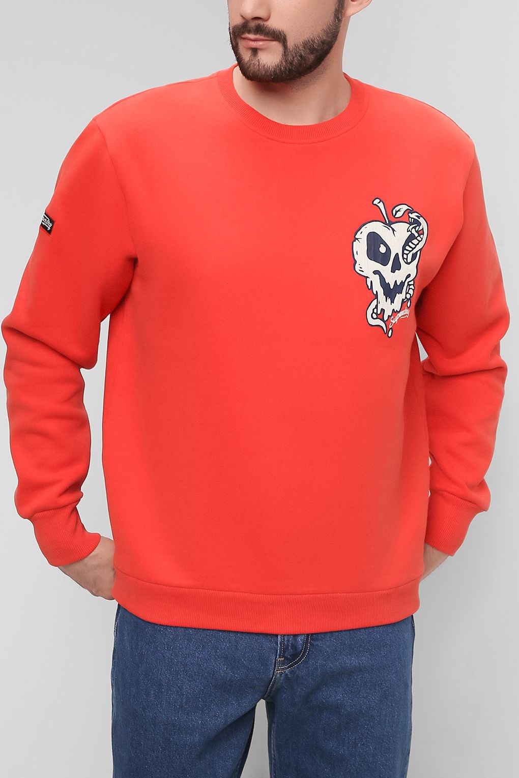 

Свитшот мужской Superdry M2011468A красный L, M2011468A