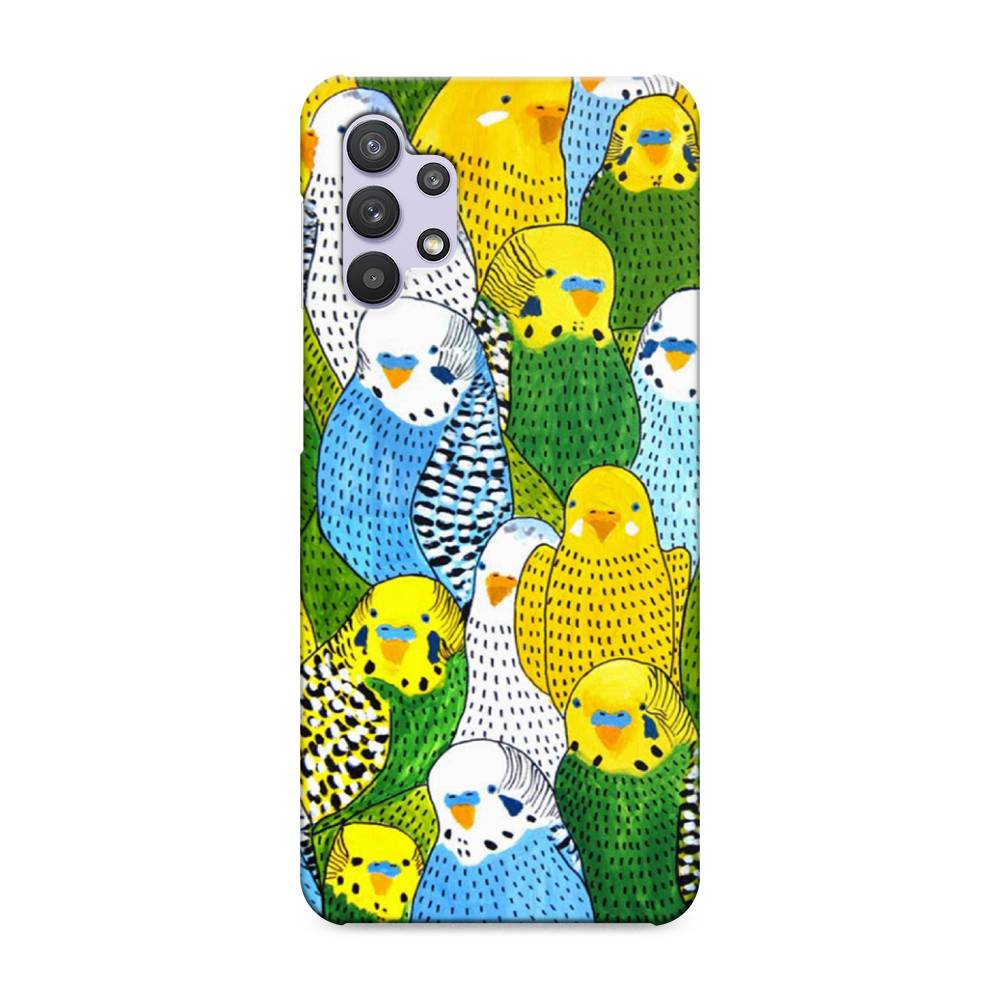 

Пластиковый чехол "Попугаи" на Samsung Galaxy A32, 2102020-1
