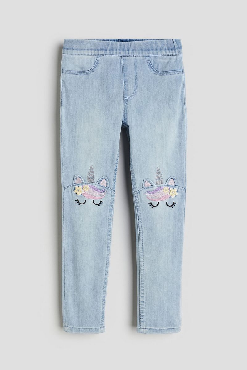 

Джинсы детские H&M 1169463, голубой, 128, 1169463