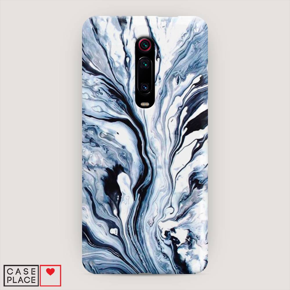

Пластиковый чехол "Голубой минерал мрамор" на Xiaomi Redmi K20 Pro, 35620-2