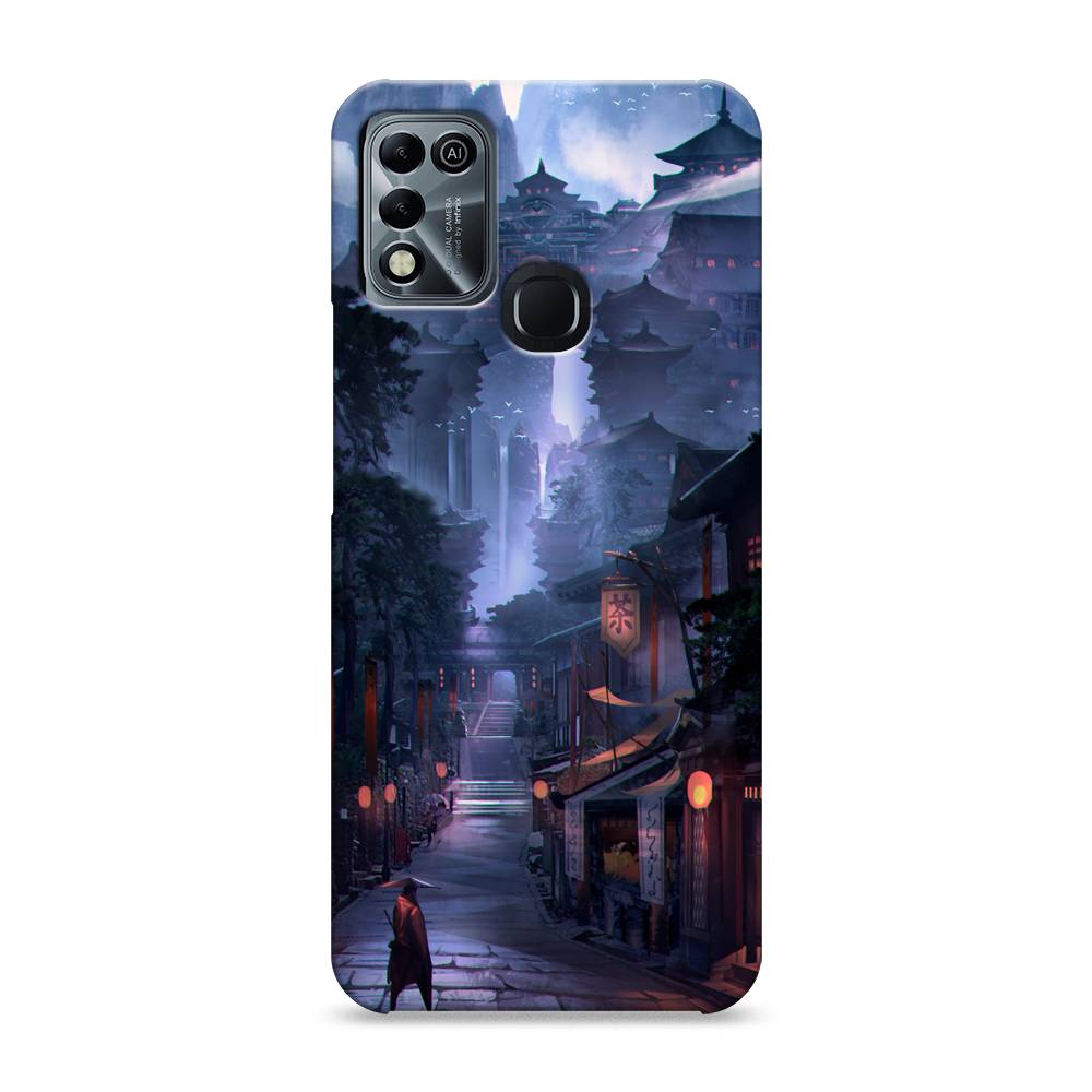 

Пластиковый чехол "Одинокий самурай" на Infinix HOT 11 Play, 3100820-7