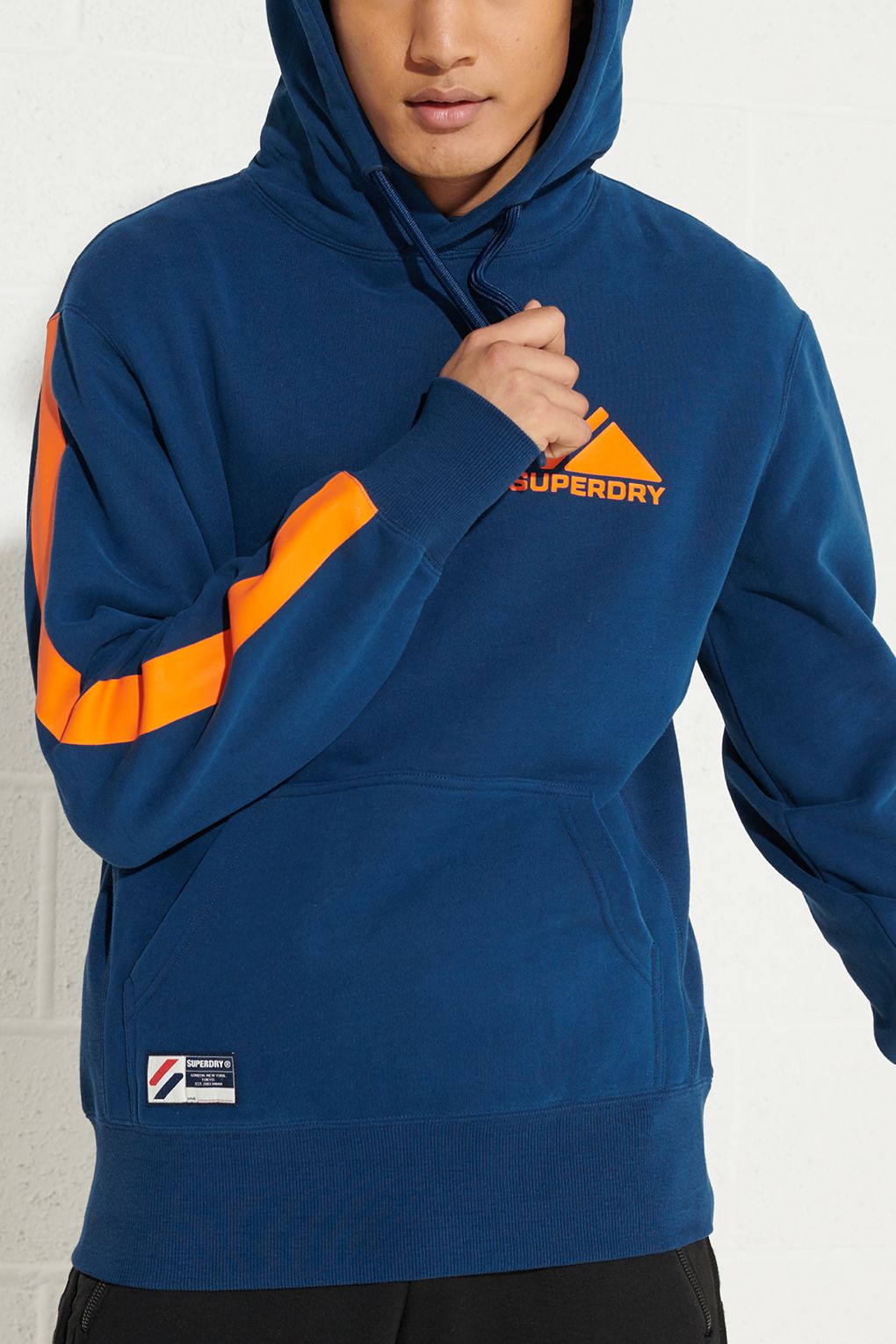 фото Худи мужское superdry m2011335a синее 2xl