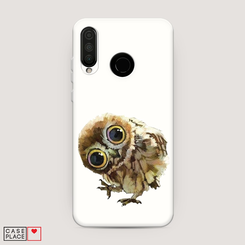 

Матовый силиконовый чехол "Звездочки графика белая" на Honor 7X