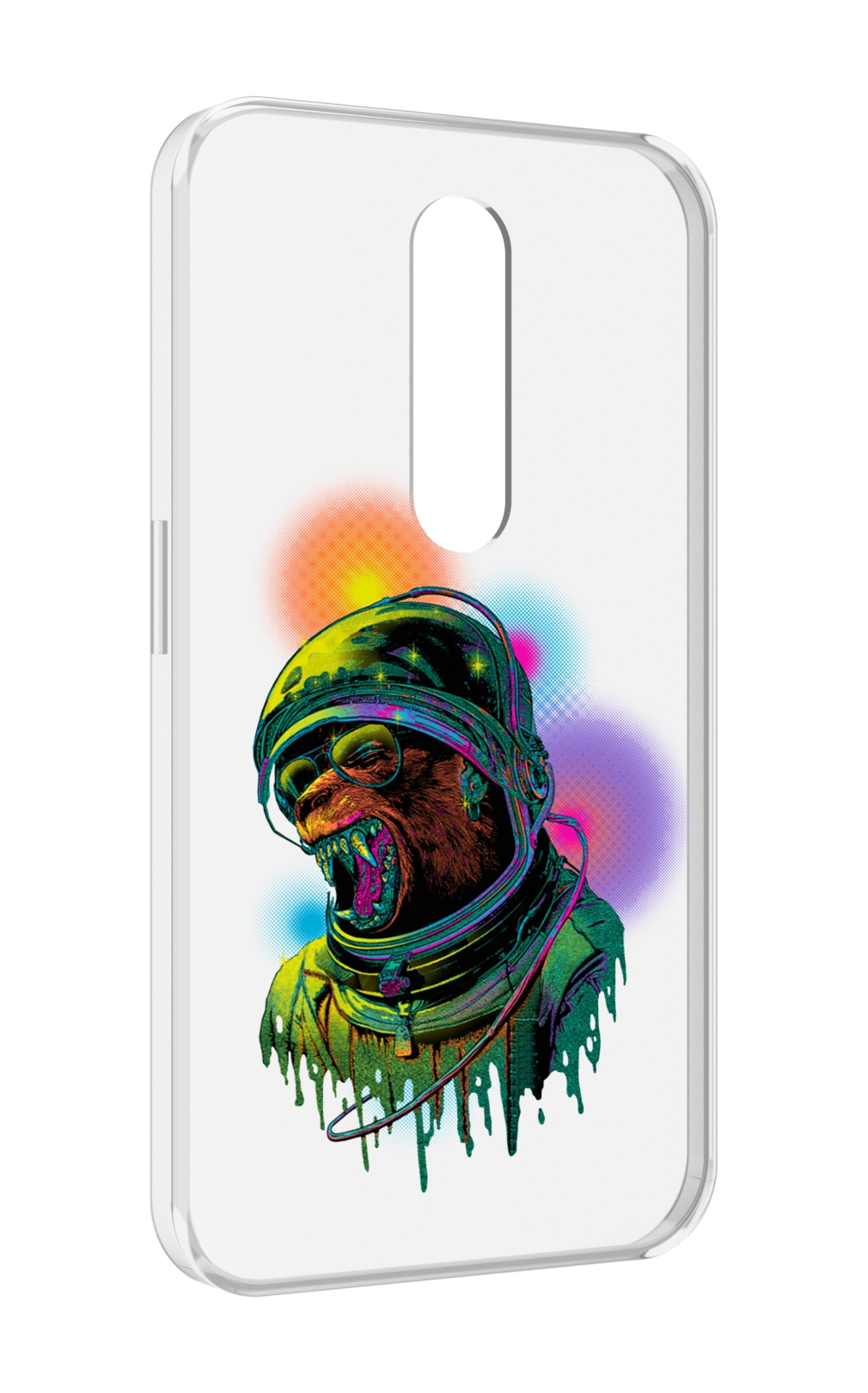 

Чехол MyPads медведь космонавт для Motorola Moto X Force (XT1585 / XT1581), Прозрачный, Tocco