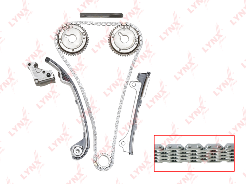 

Комплект Цепи Грм Nissan Almera (00-) Lynx Tk0052