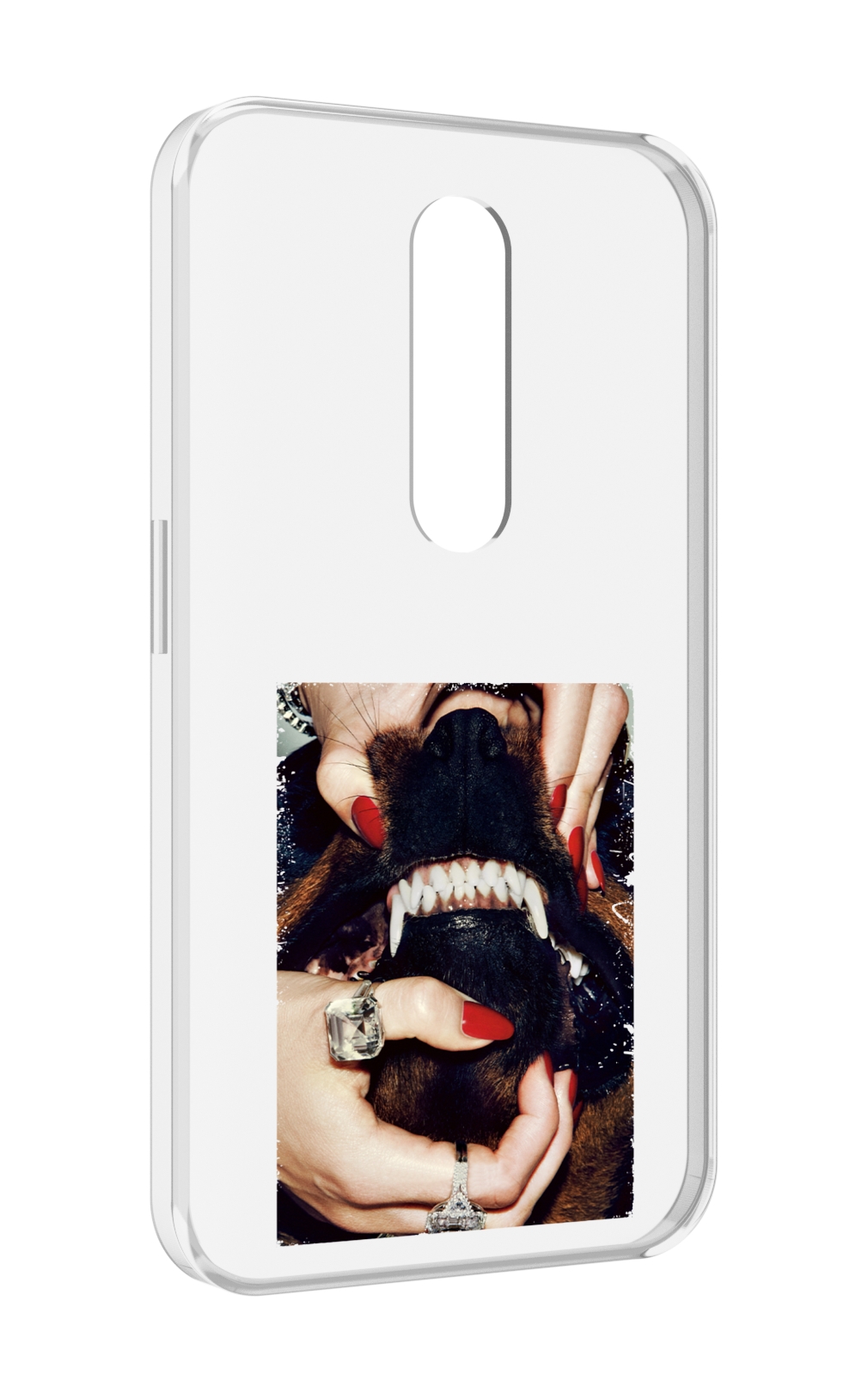 

Чехол MyPads маникюр для Motorola Moto X Force (XT1585 / XT1581), Прозрачный, Tocco