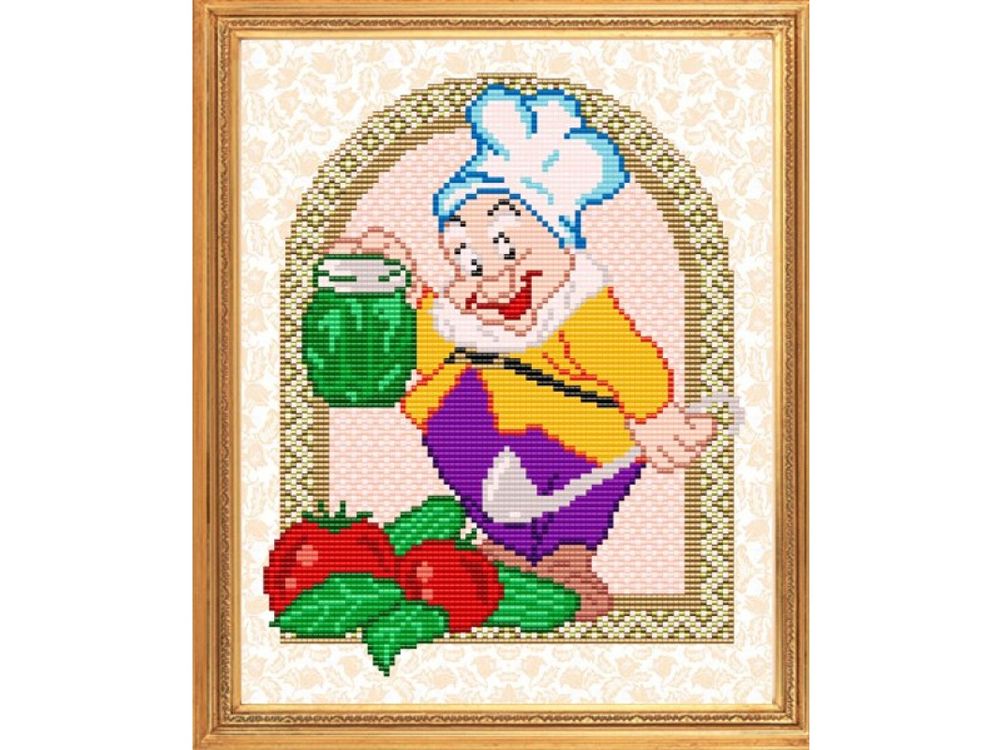 

Рисунок на ткани «Готовим соления»