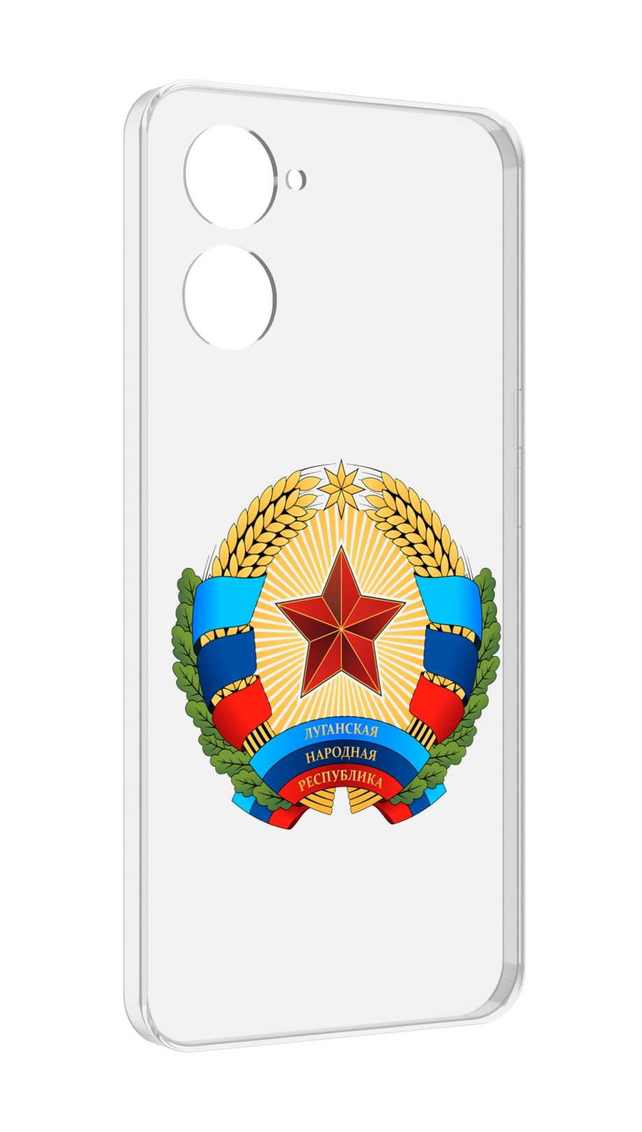 

Чехол MyPads герб-ЛНР для Realme 10S противоударный, Tocco