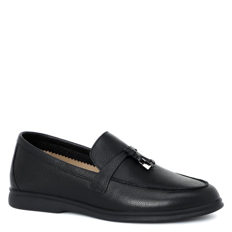 

Лоферы женские Tendance 432055-13B-L черные 39 EU, 432055-13B-L