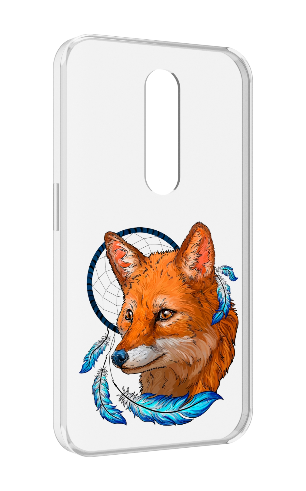 

Чехол MyPads лиса и ловец снов для Motorola Moto X Force (XT1585 / XT1581), Прозрачный, Tocco