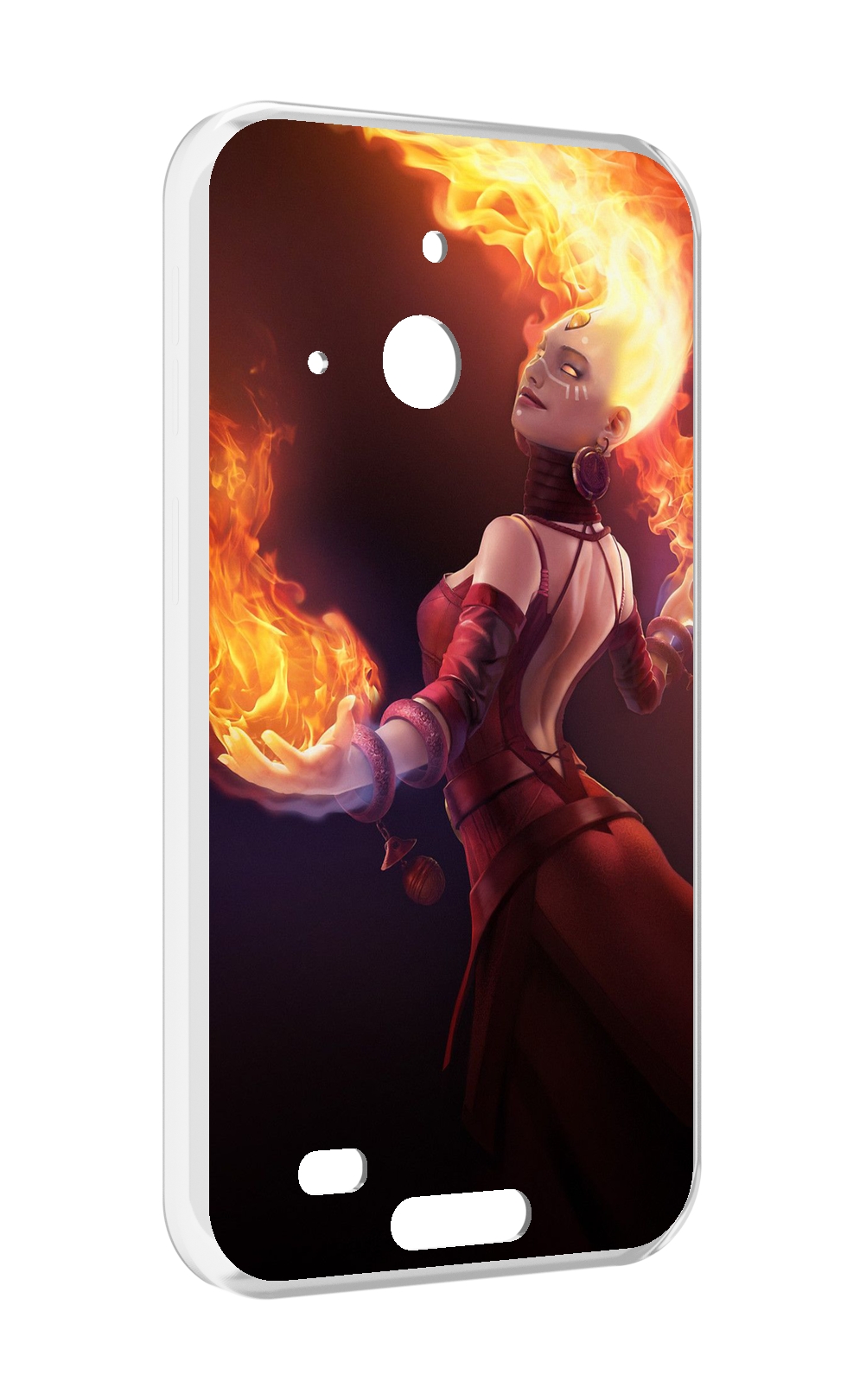 Чехол MyPads dota 2 Lina для Oukitel WP20 / WP20 Pro