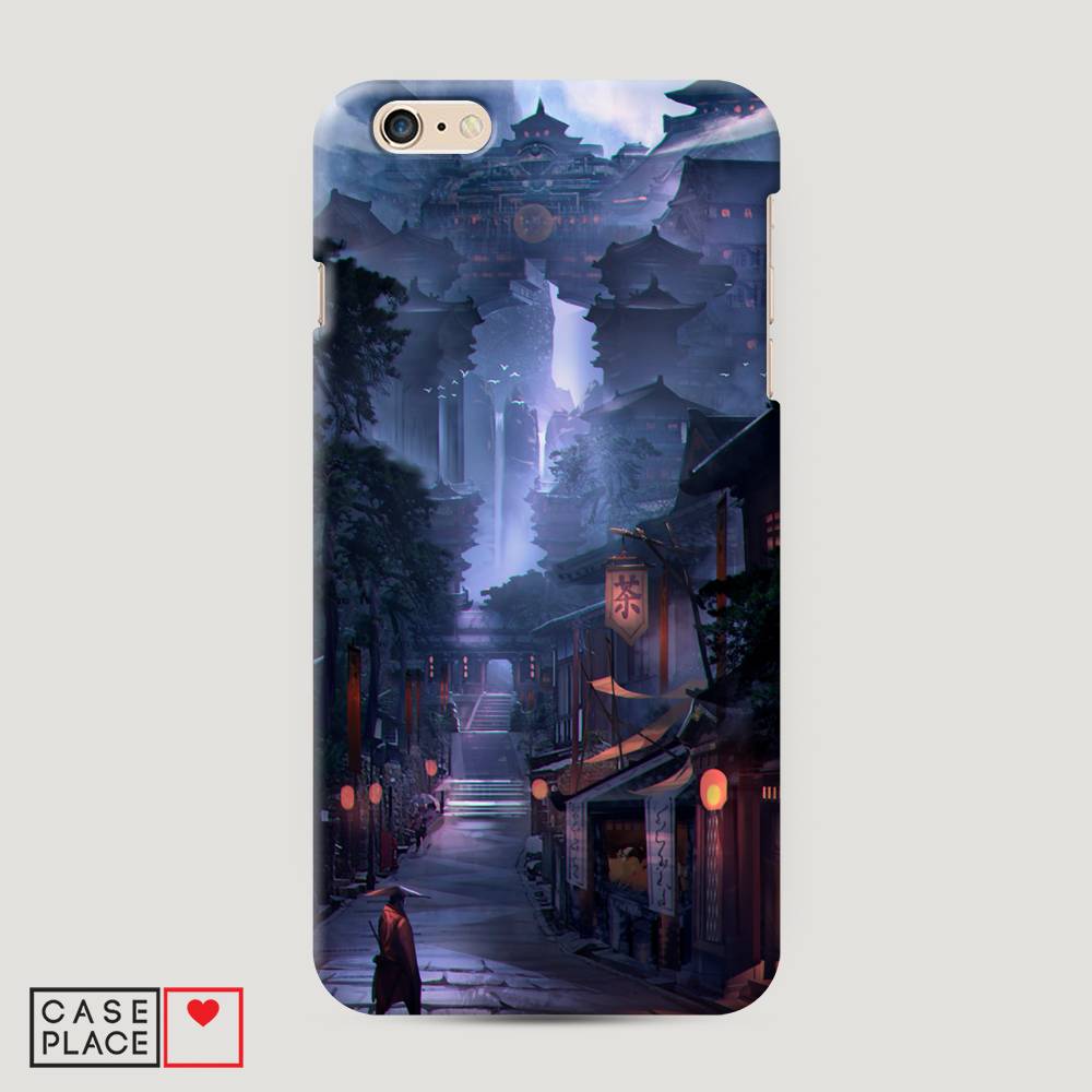 

Пластиковый чехол "Одинокий самурай" на Apple iPhone 6 Plus, 10520-7