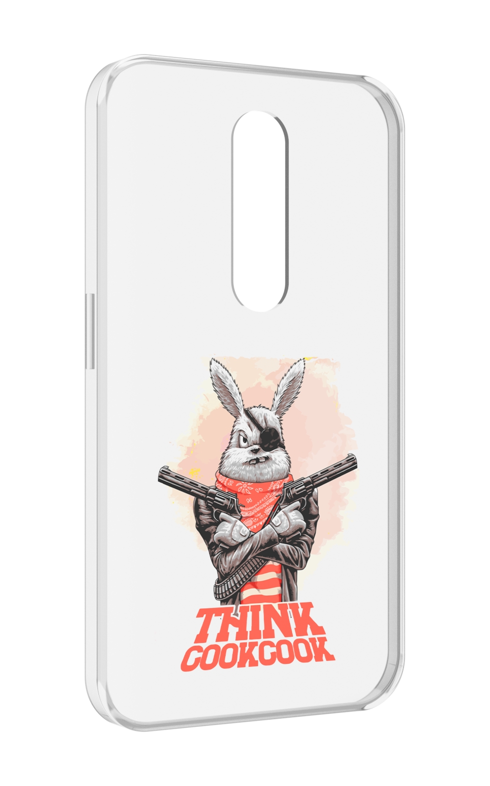 

Чехол MyPads кролик пират для Motorola Moto X Force (XT1585 / XT1581), Прозрачный, Tocco