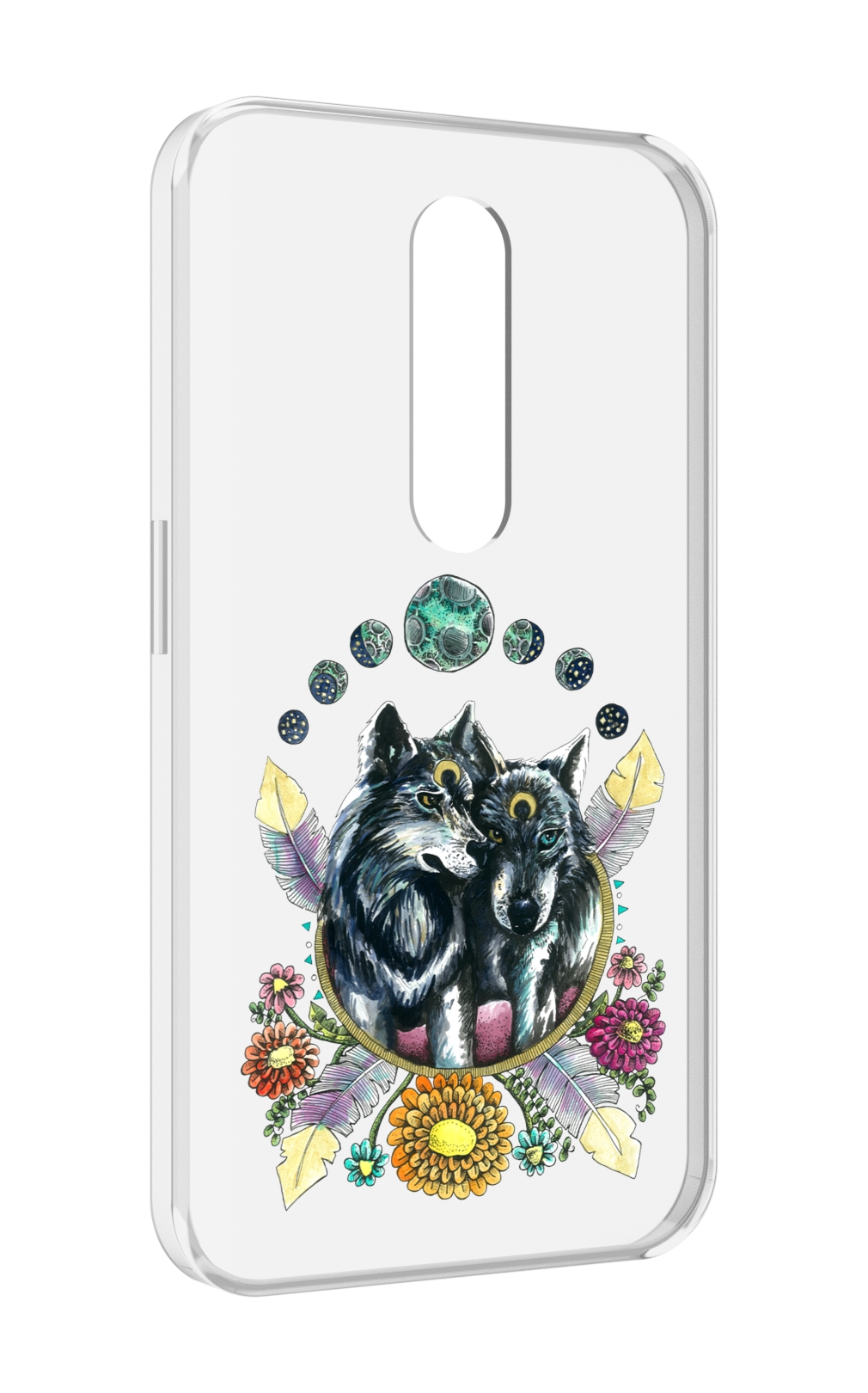 

Чехол MyPads красивые волки абстракция для Motorola Moto X Force (XT1585 / XT1581), Прозрачный, Tocco