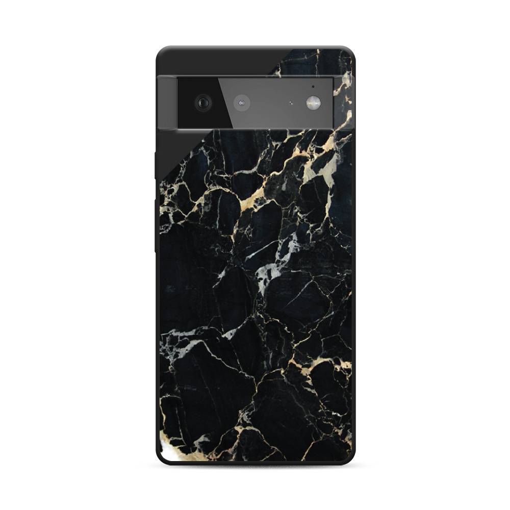 

Чехол Awog на Google Pixel 6 "Черный мрамор уголок", Разноцветный, 270852-1