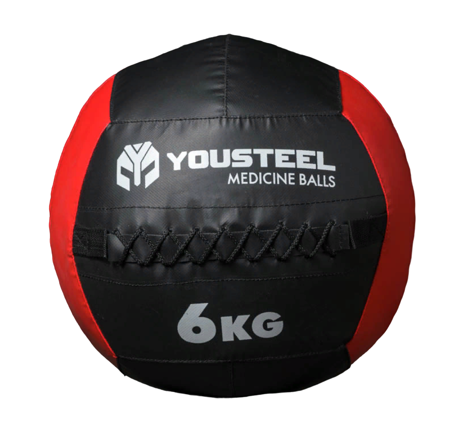 

Медбол Yousteel 6 кг, со шнуровкой