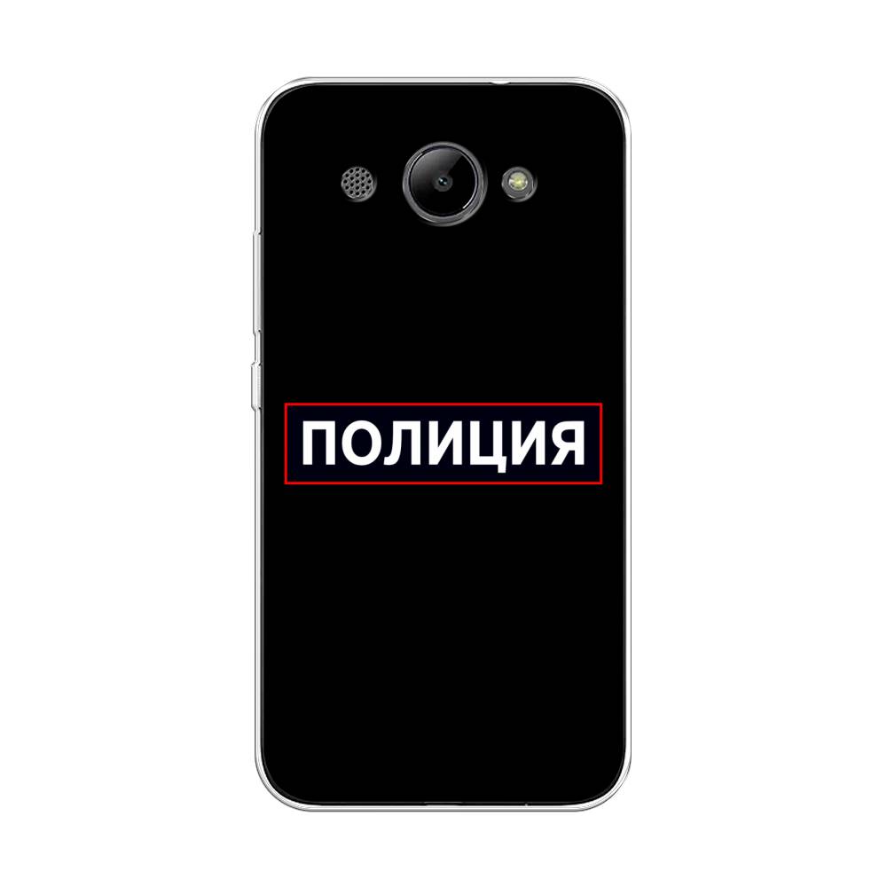 

Чехол Awog "Police logo" для Huawei Y3 2018, 65850-5