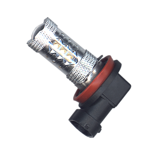 

Светодиодная автолампа H11 - Cree 16Led + Линза white (1шт.) 80W