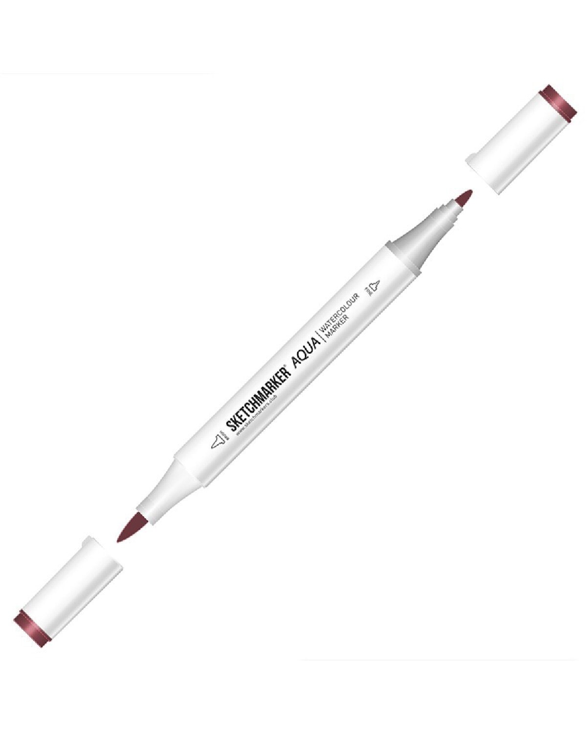 

Маркер акварельный двухсторонний Sketchmarker Aqua цвет Pink Zircon (Розовый Циркон), Aqua