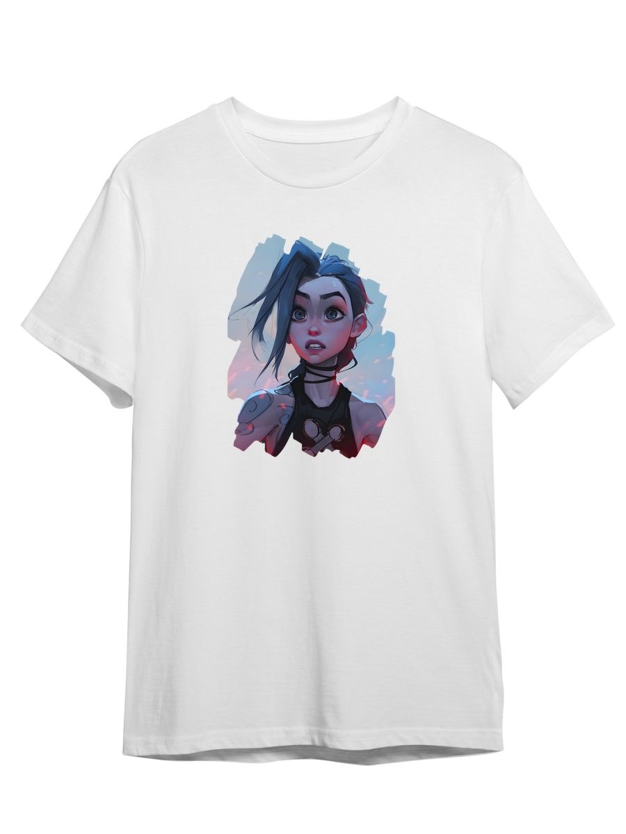 

Футболка унисекс СувенирShop Джинкс/Jinx/Arcane/Лига легенд 3 белая XS, Белый, "Джинкс/Jinx/Arcane/Лига легенд" 3