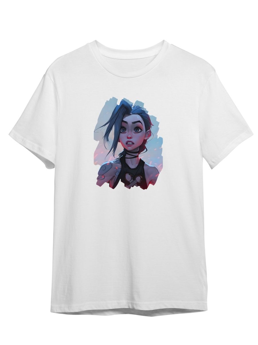 

Футболка унисекс СувенирShop Джинкс/Jinx/Arcane/Лига легенд 3 белая 4XL, Белый, "Джинкс/Jinx/Arcane/Лига легенд" 3