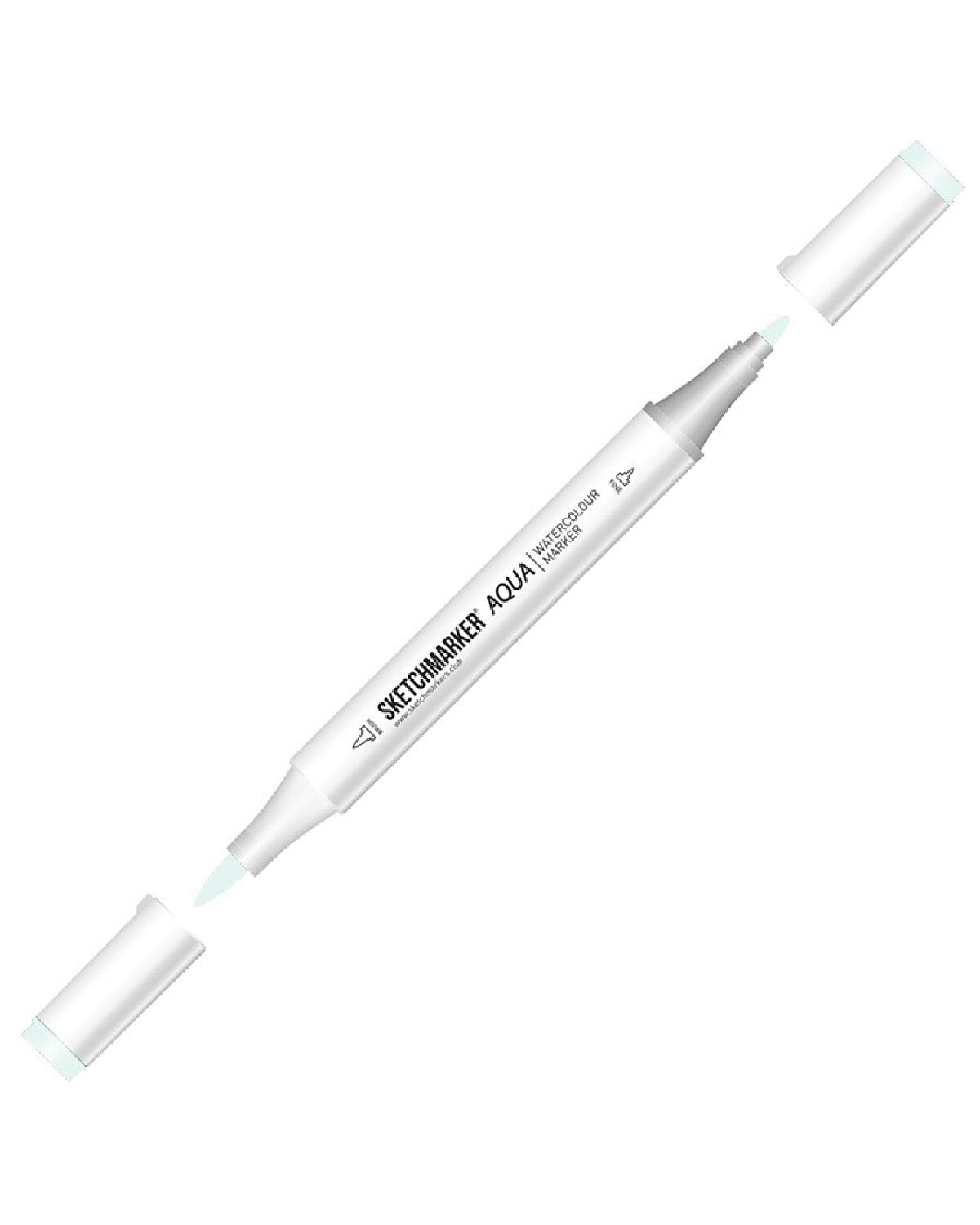 

Маркер акварельный двухсторонний Sketchmarker Aqua цвет Marble (Мрамор), Aqua