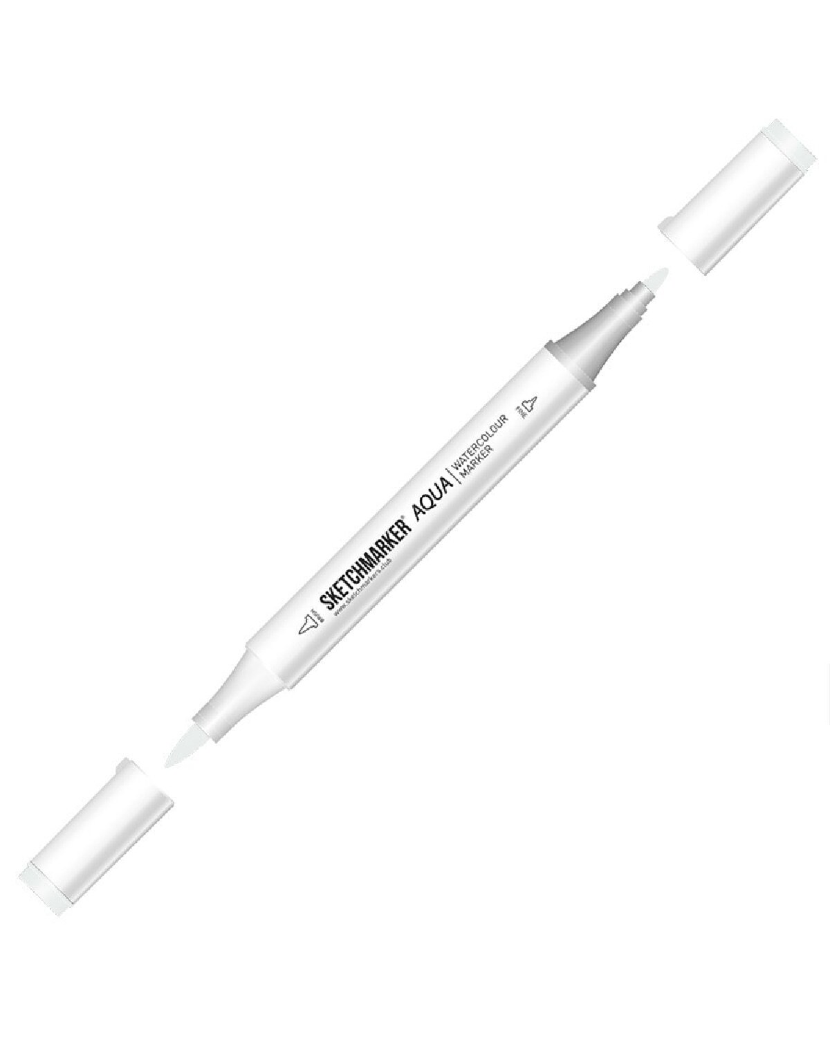 

Маркер акварельный двухсторонний Sketchmarker Aqua цвет Fog (Туман), Aqua
