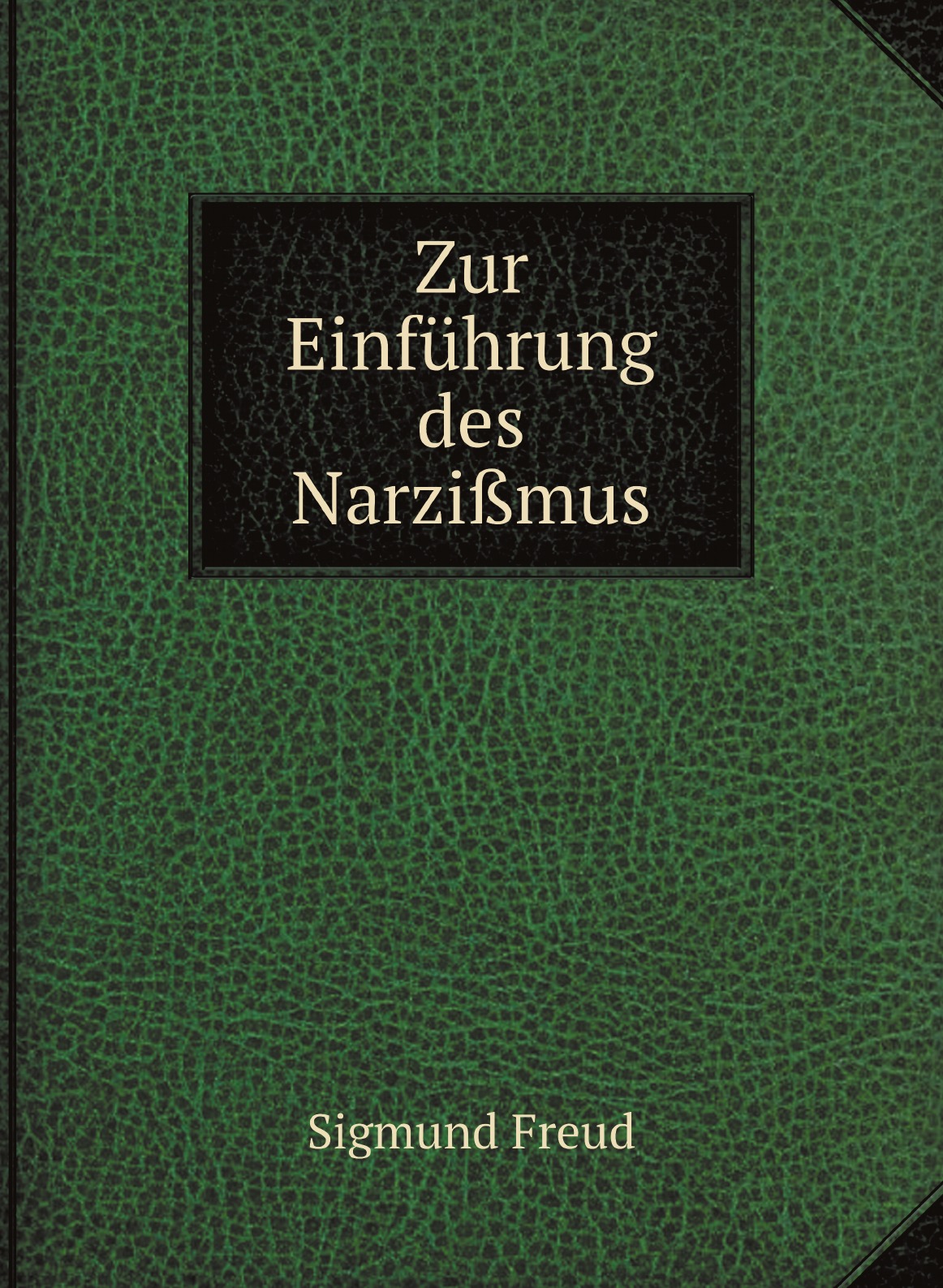 

Zur Einfuhrung des Narzimus