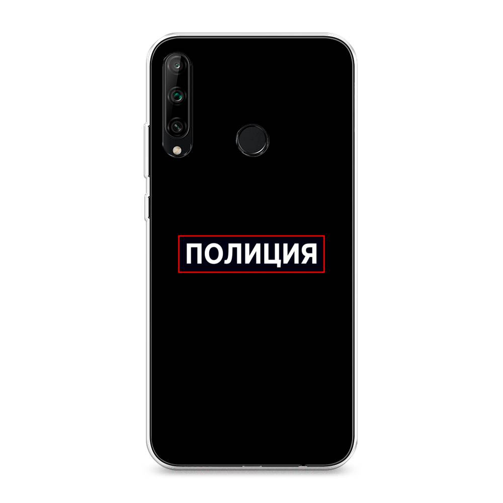 

Чехол Awog на Honor 9C "Police logo", Черный;белый;красный, 612550-5