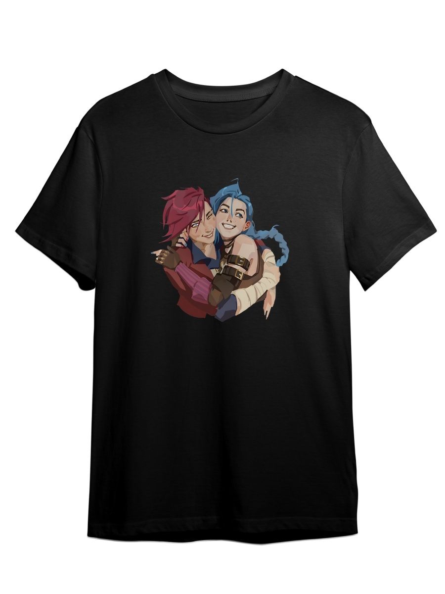 

Футболка унисекс СувенирShop Джинкс/Jinx/Arcane/Лига легенд 1 черная 5XL, Черный, "Джинкс/Jinx/Arcane/Лига легенд" 1