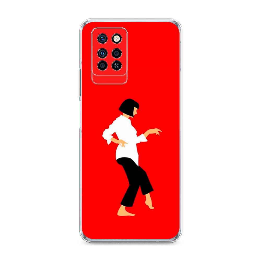 

Чехол Awog на Infinix Note 10 Pro "Криминальное чтиво 1", Разноцветный, 3100150-7