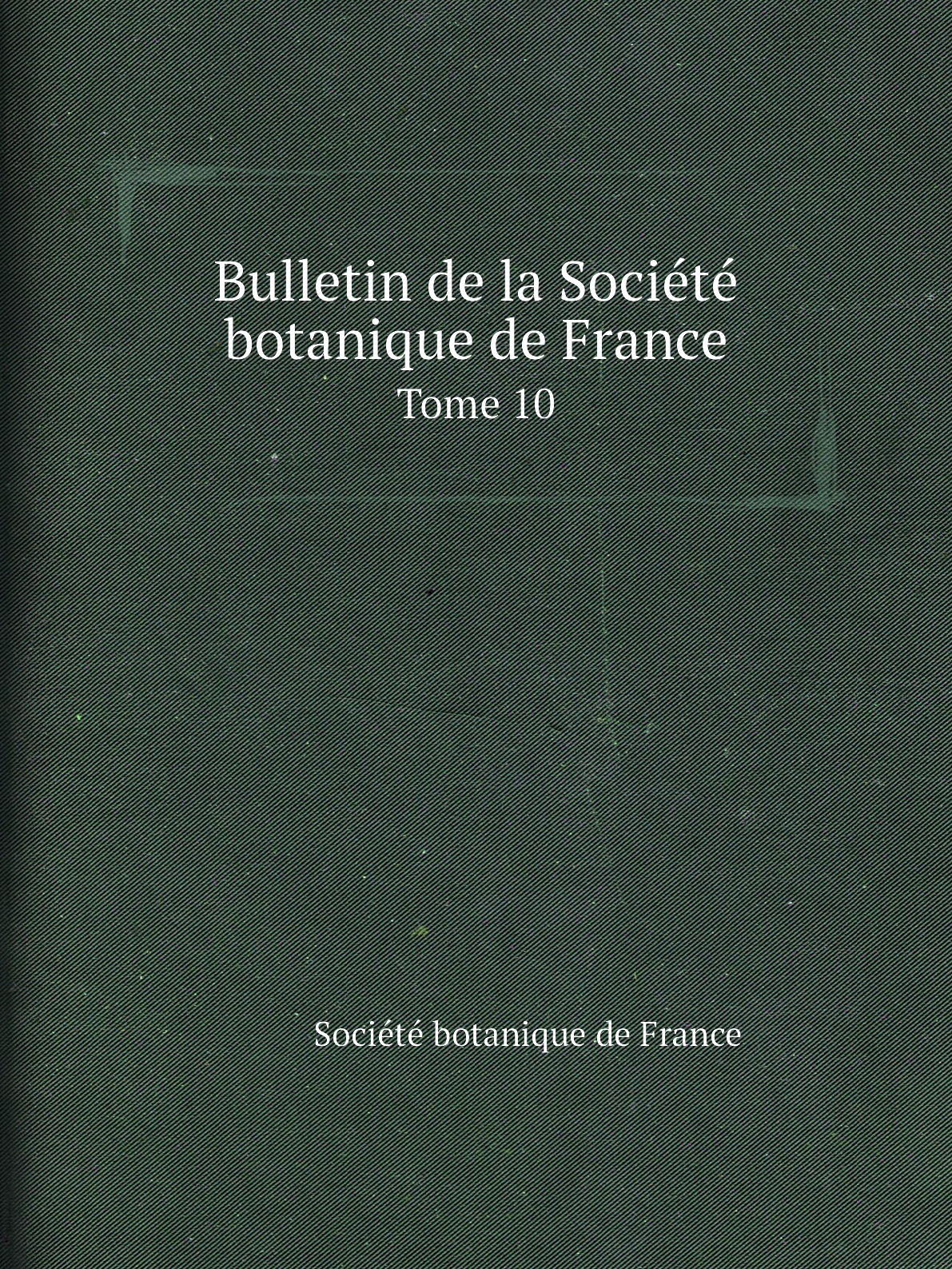 

Bulletin de la Societe botanique de France