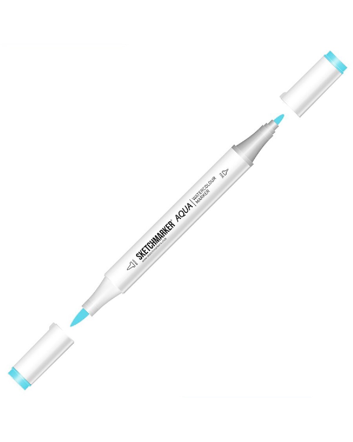 

Маркер акварельный двухсторонний Sketchmarker Aqua цвет Aqua (Морская волна), Aqua
