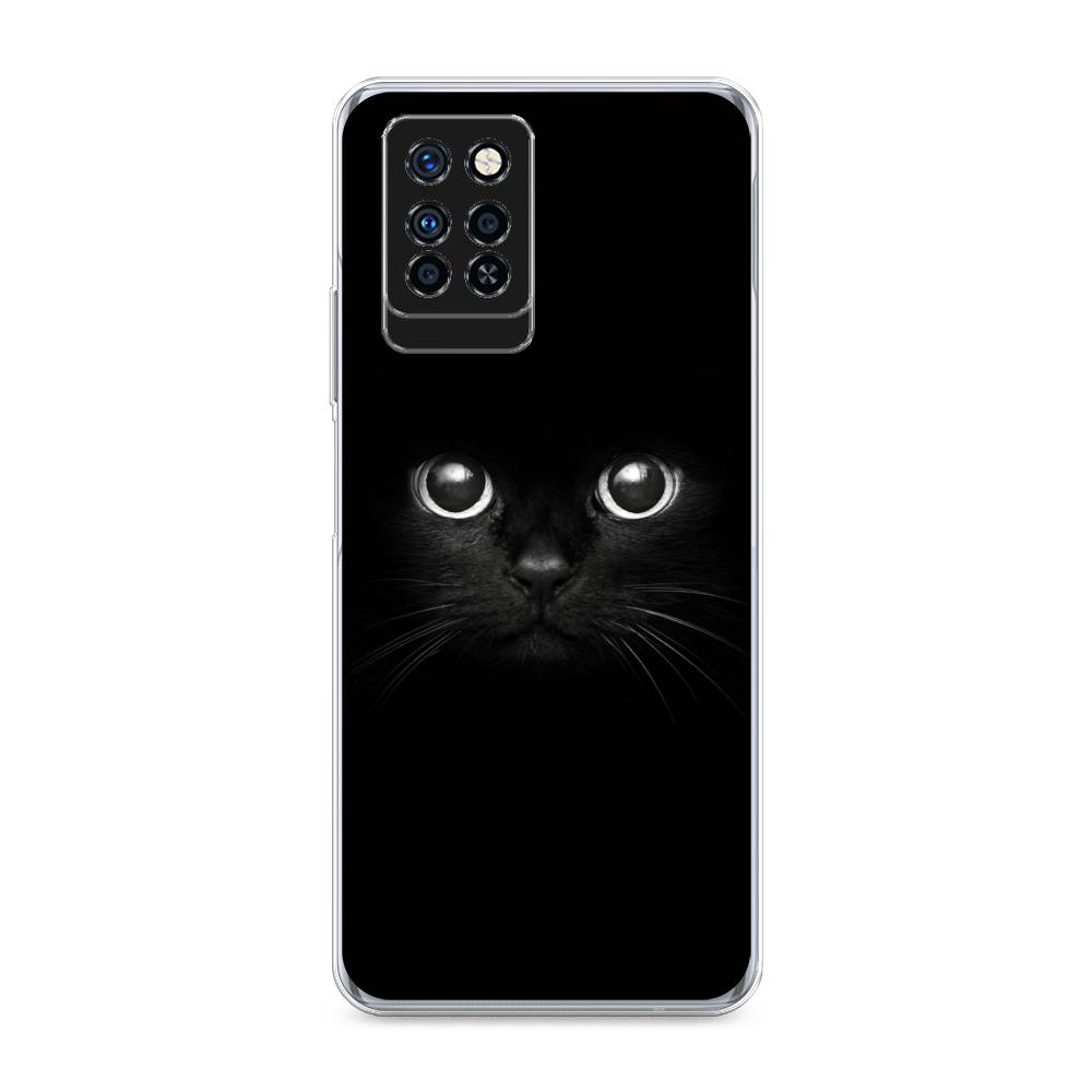 

Чехол Awog на Infinix Note 10 Pro "Взгляд черной кошки", Разноцветный, 3100150-1