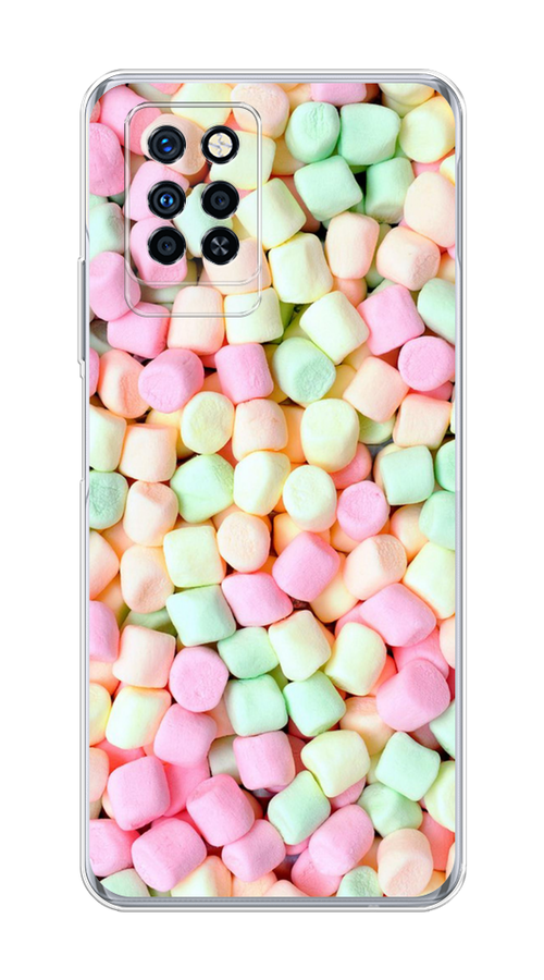 

Чехол Awog на Infinix Note 10 Pro "Marshmallows", Разноцветный, 3100150-10