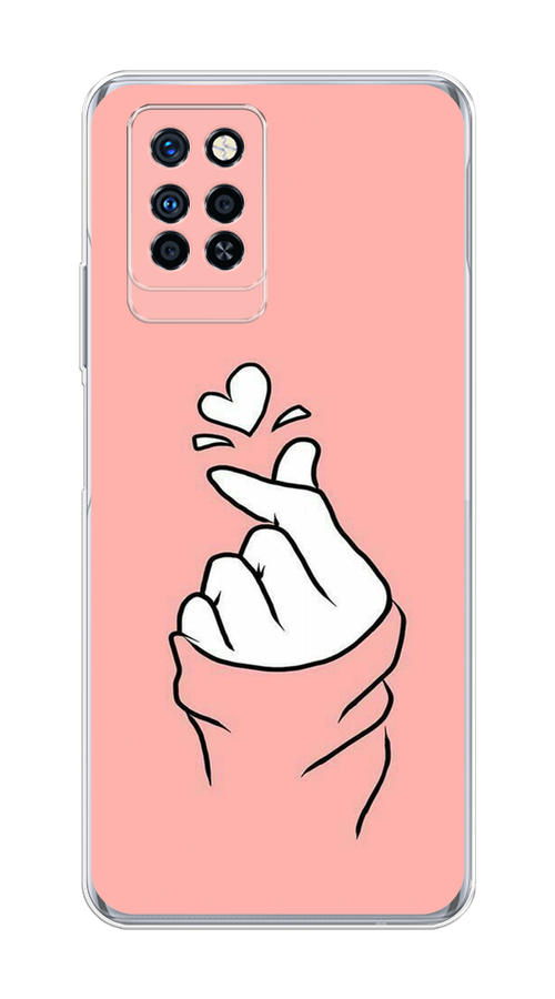 

Чехол Awog на Infinix Note 10 Pro "Любовь-щелк", Разноцветный, 3100150-7