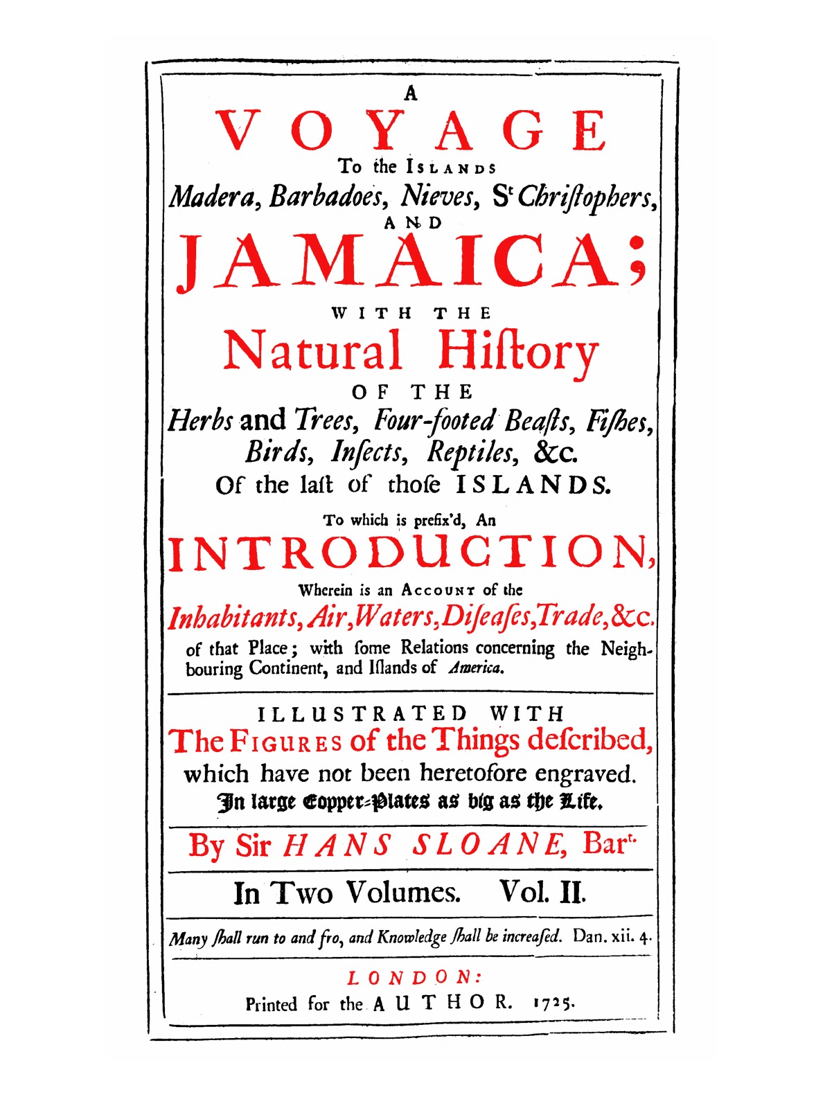 

A voyage to the islands Madera, Barbadoes, Nieves, St. Christophers, and Jamaica